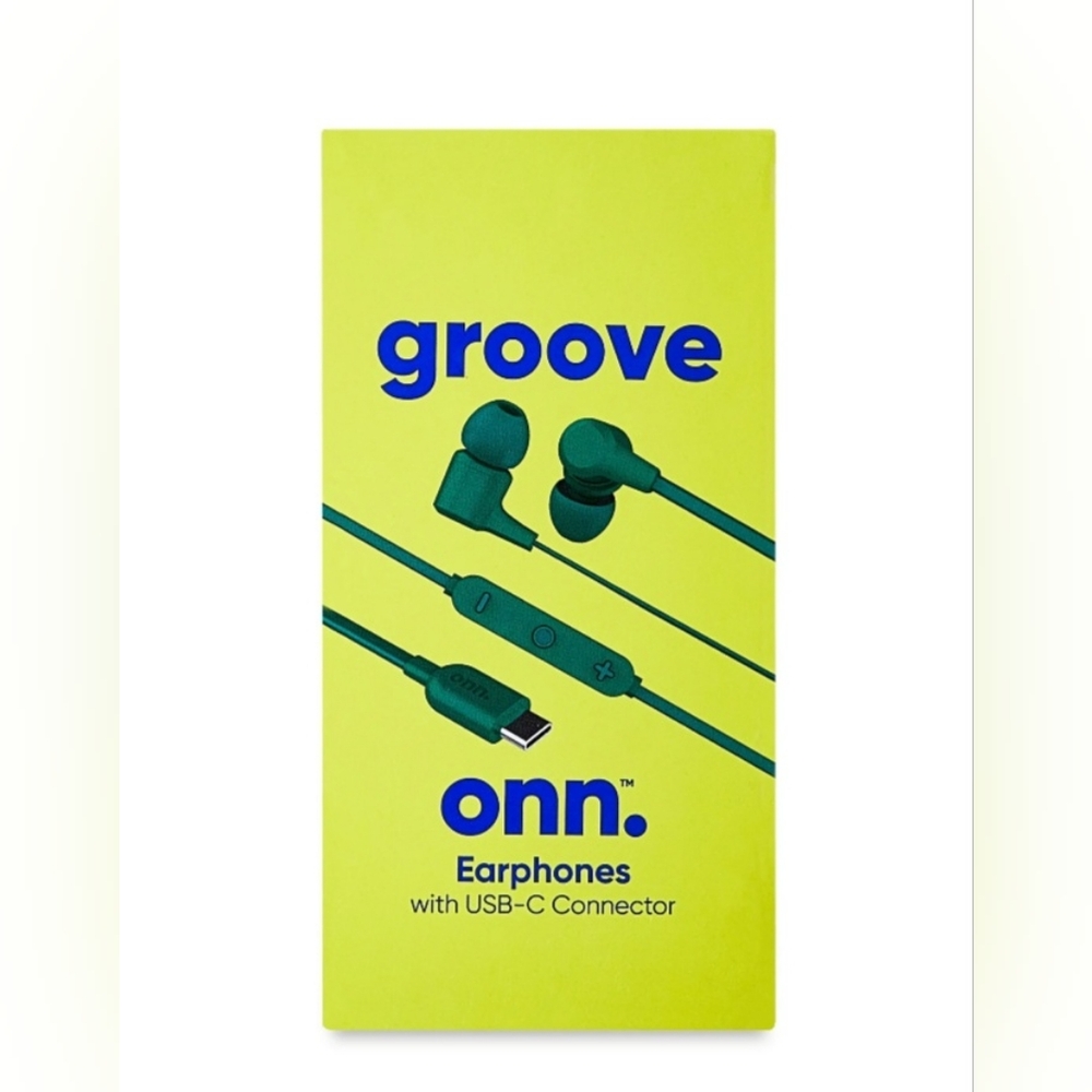 onn. Earphones with USB-C Connector